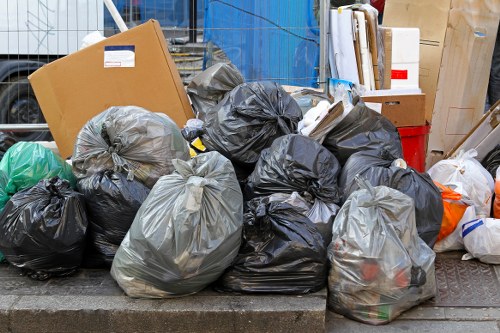 Business Waste Removal team at work in Chiswick