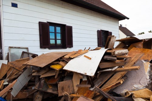 Professional team handling house clearance in Chiswick