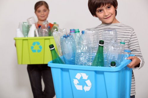 Local recycling center in Chiswick